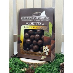 Chocolat enrobé Noisettes -Chocolat Lait