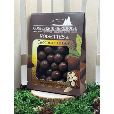 Chocolat enrobé Noisettes -Chocolat Lait