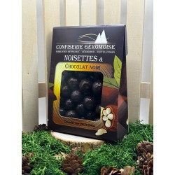 Chocolat enrobé Noisettes -Chocolat Noir / Disponible du 1er octobre au 30 avril à la livraison